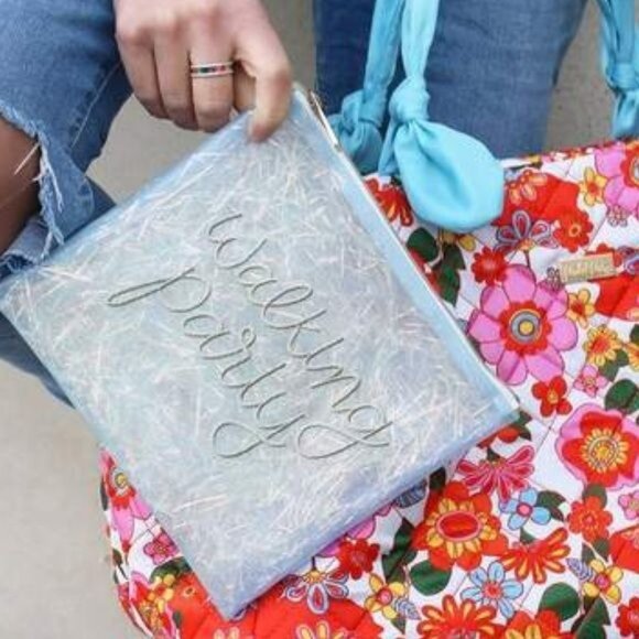 Packed Party Walking Party Zip Pouch NWT - Picture 5 of 5